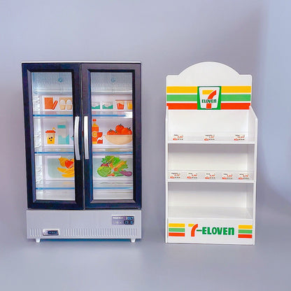 7-Eleven Supermarket Racks & Fridge