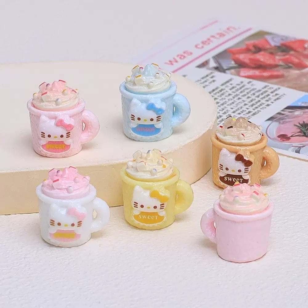Hello Kitty Desserts Cup Charm