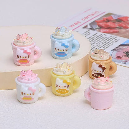 Hello Kitty Desserts Cup Charm