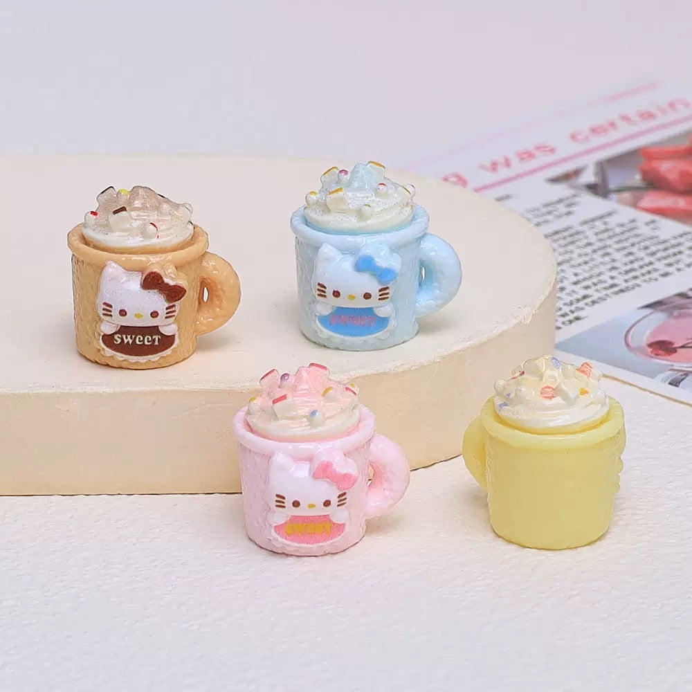Hello Kitty Desserts Cup Charm