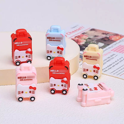 3D Kitty Luggage Toy Figurine