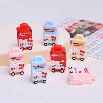 3D Kitty Luggage Toy Figurine