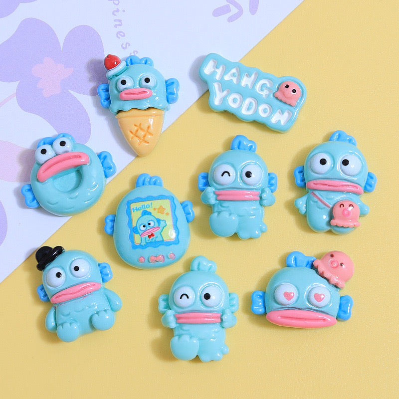 Cute Hangyodon Charms