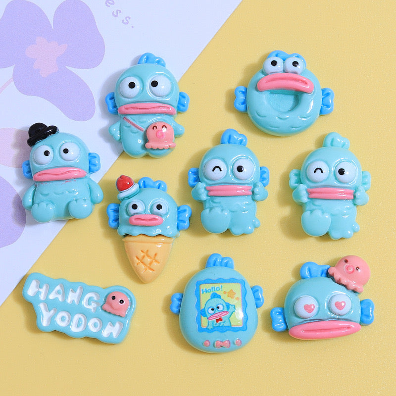 Cute Hangyodon Charms