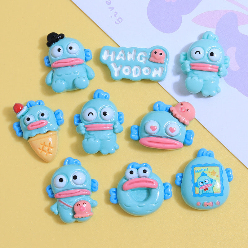 Cute Hangyodon Charms