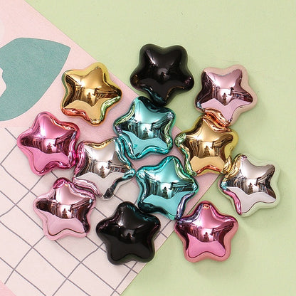 Metallic Star&Heart Charms