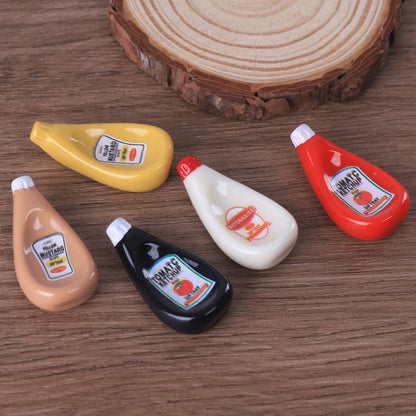 Ketchup Flat Bottle Charms