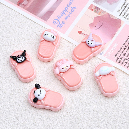 Pink Slipper Charms