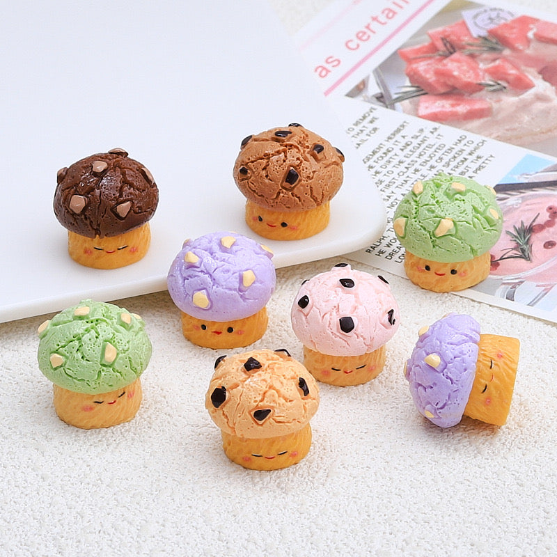 Emoji Mushroom Bread Charms