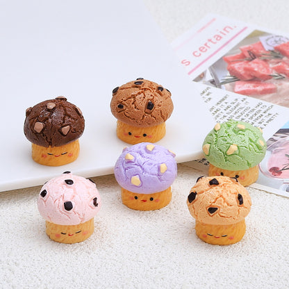 Emoji Mushroom Bread Charms