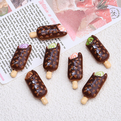 Chocolate Popsicle Charms