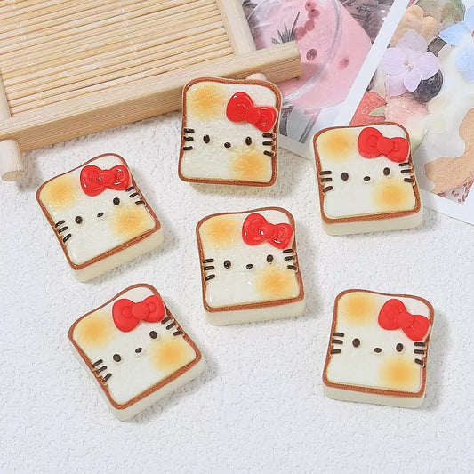 Hello Kitty Toast Charms