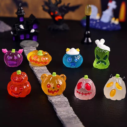 Luminous Ghost Pumpkin Halloween Charms