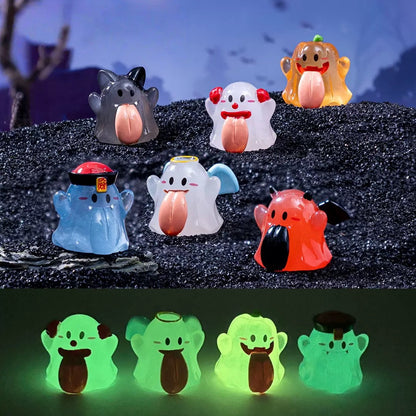 Luminous Ghost Lickitung Halloween Charms