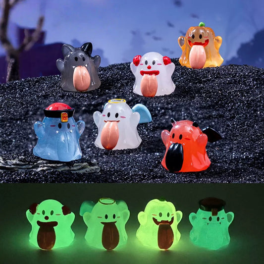 Luminous Ghost Lickitung Halloween Charms