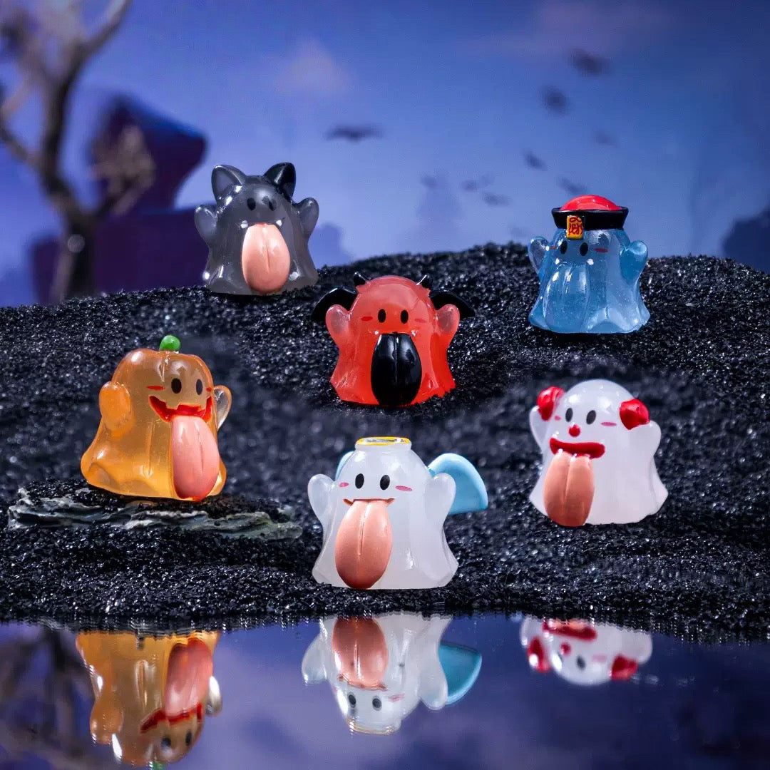Luminous Ghost Lickitung Halloween Charms