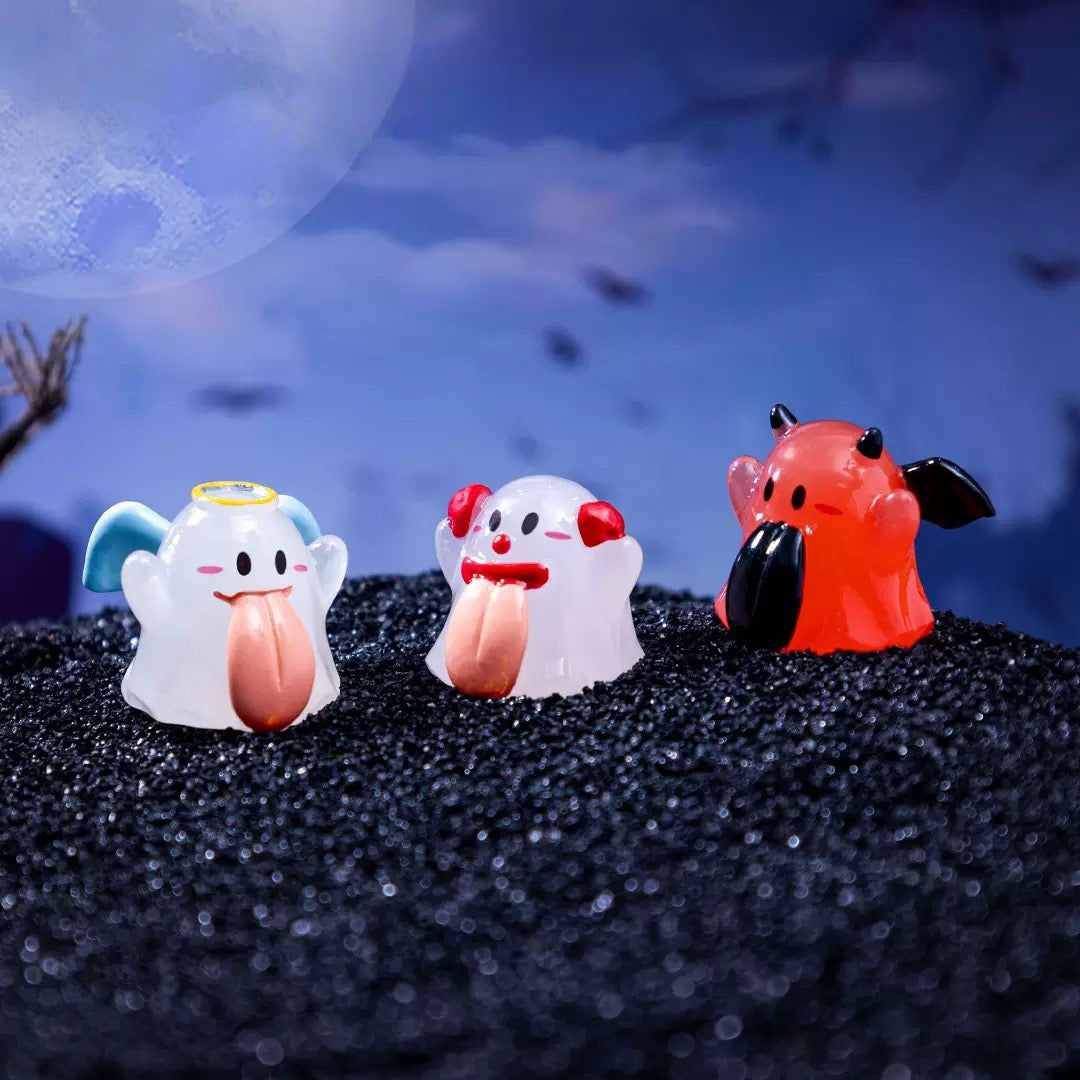 Luminous Ghost Lickitung Halloween Charms
