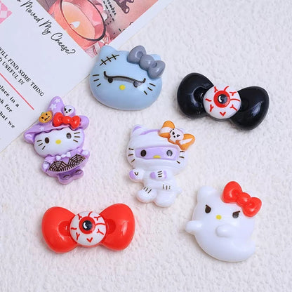 Encantos de murciélago de calabaza de Halloween 