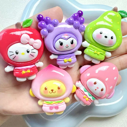 Large Sanrio Cute Fruit Charms