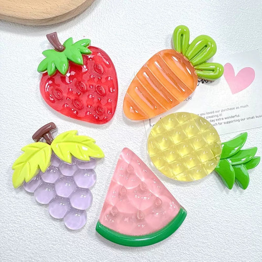 Luminous Large Fruit Charms