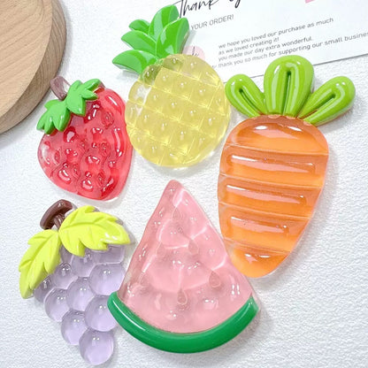 Luminous Large Fruit Charms