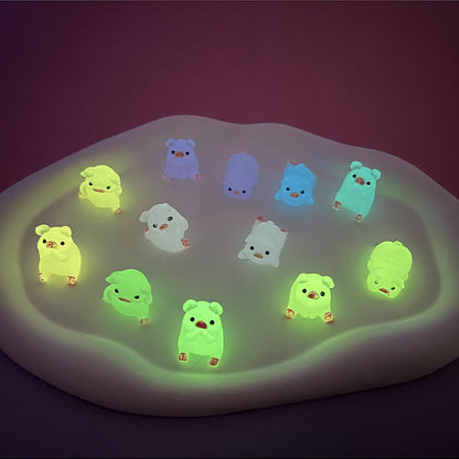 Luminous Piggy Charms