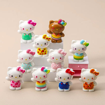 3D Hello Kitty Costume Play Figurine