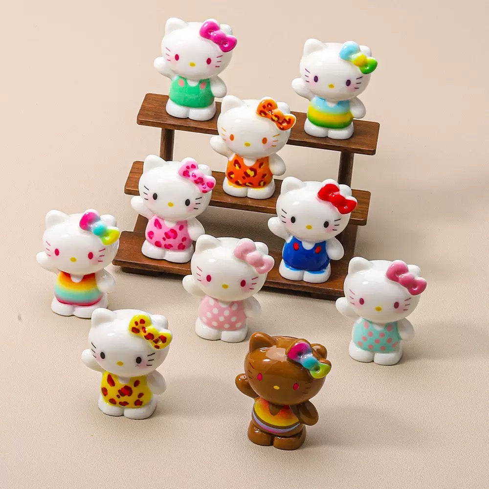3D Hello Kitty Costume Play Figurine