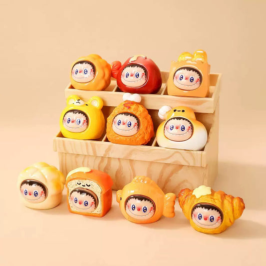 3D Labubu Bread Series Figurine