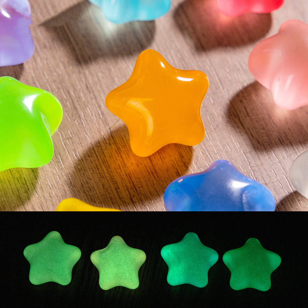 Luminous Mini Star Charms