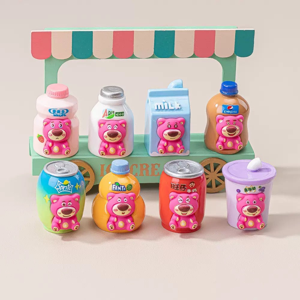 3D Lotso Soda Drinks Figurine