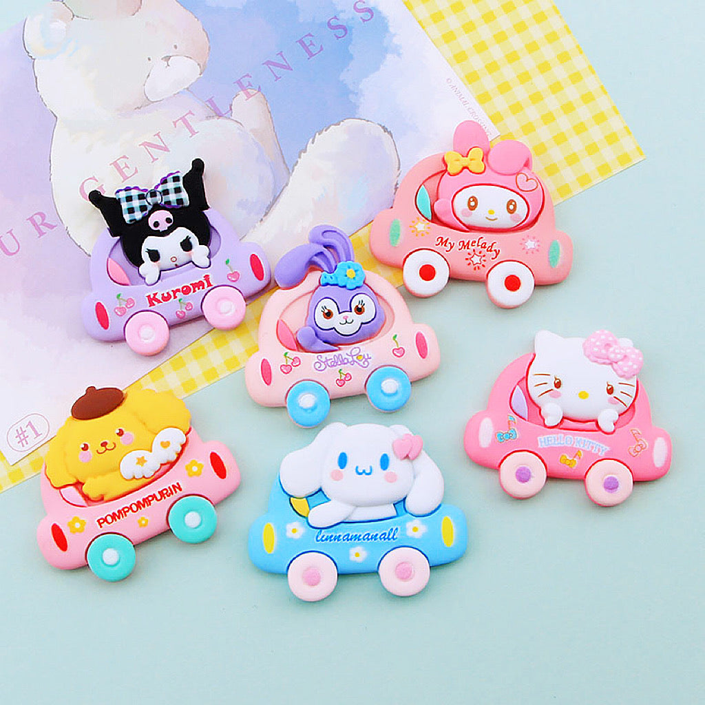Large Sanrio Toy Car Charms