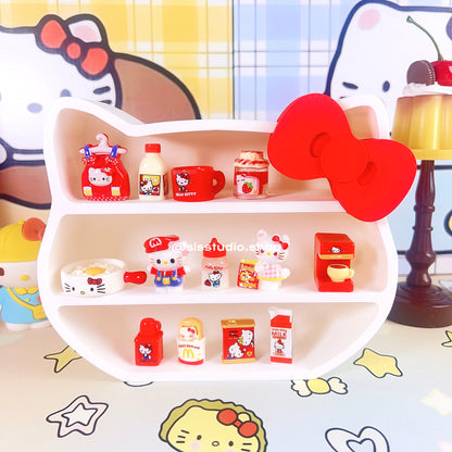 Hello Kitty Miniature Trinkets Shelf