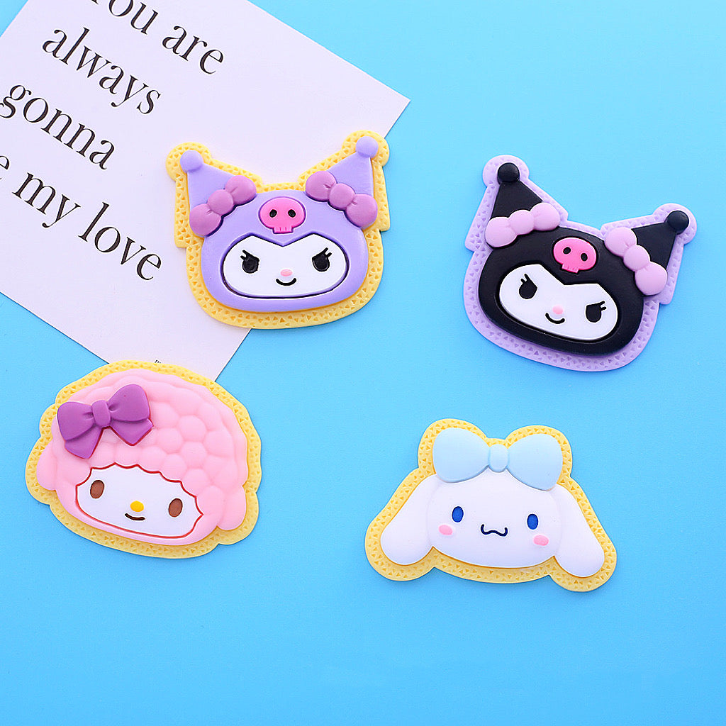 Large Cartoon Cookie Charms