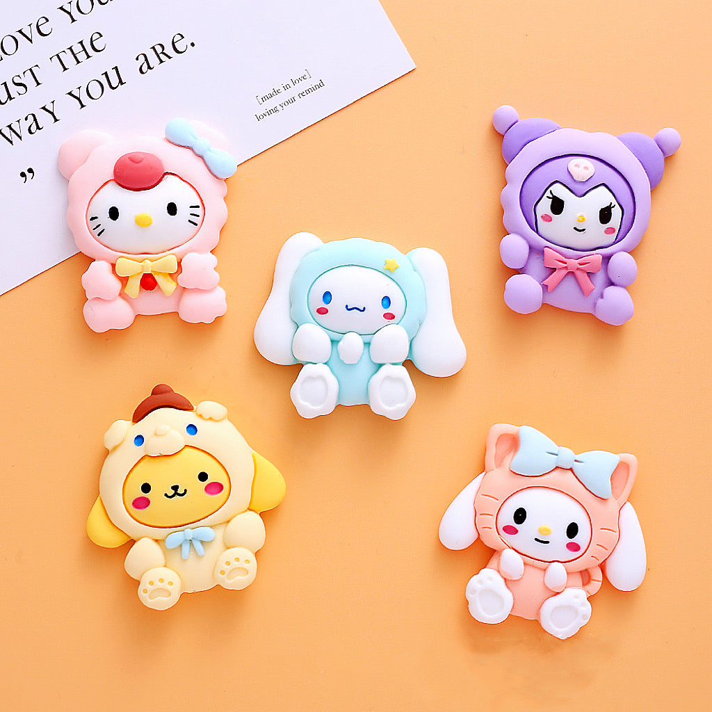 Large Sanrio Costume Party Charms