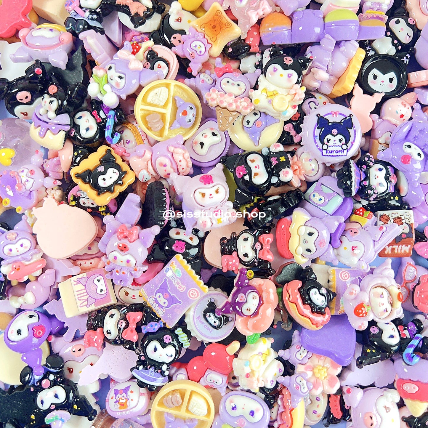 Kuromi Mixed Charms For Diy Craft