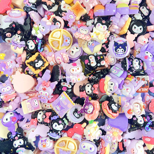 Kuromi Mixed Charms For Diy Craft