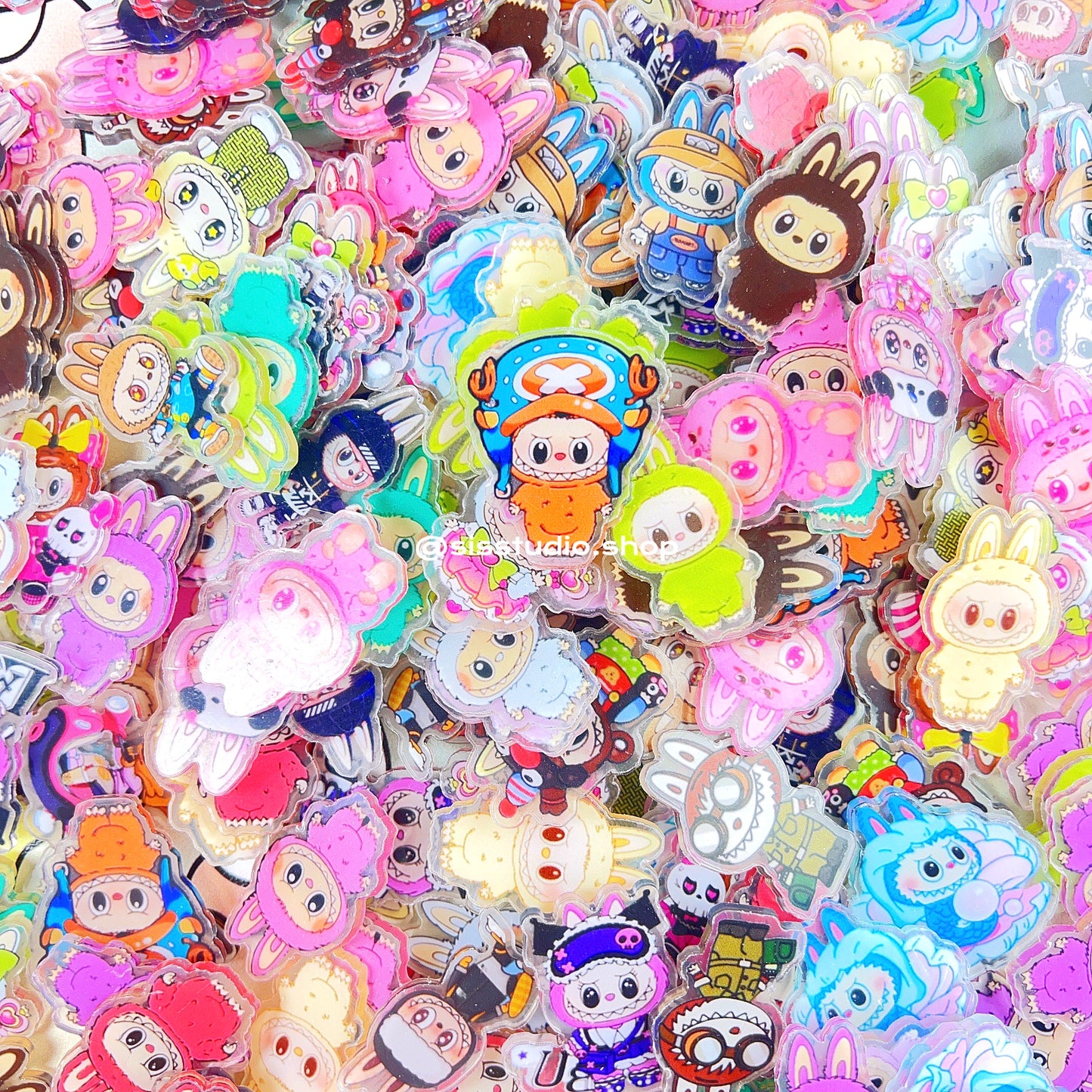 Labubu Double Side Transparent Acrylic