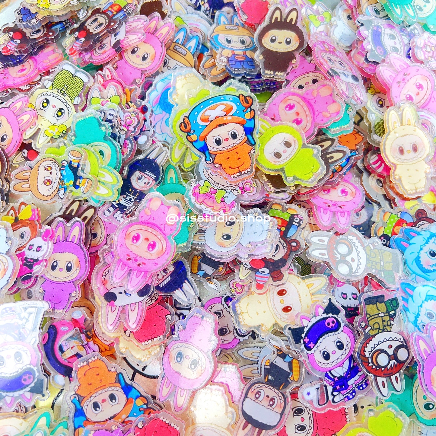 Labubu Double Side Transparent Acrylic