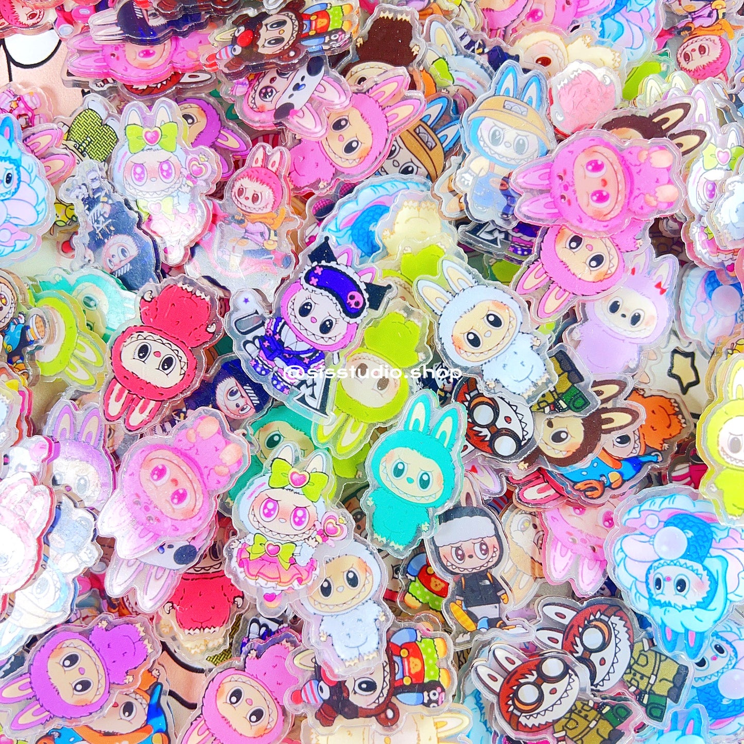 Labubu Double Side Transparent Acrylic