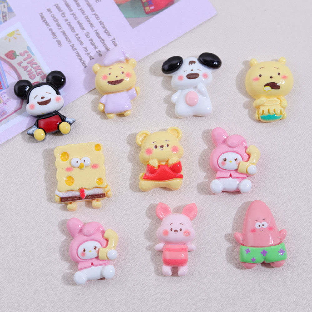 Cute Animal Friends Charms