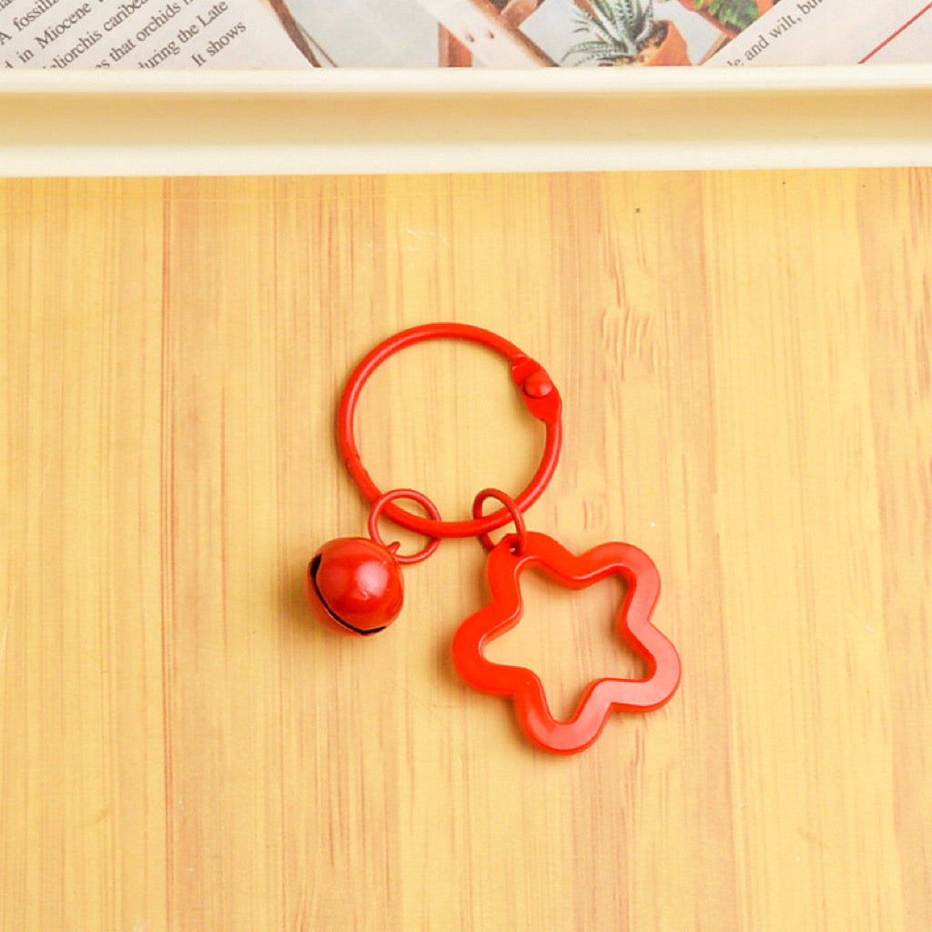 Star Pendant Keychain Diy Accessories