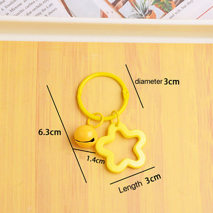 Star Pendant Keychain Diy Accessories