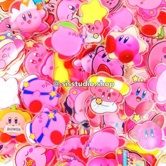 Kirby Double Side Transparent Acrylic