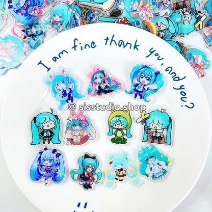 Miku Double Side Transparent Acrylic