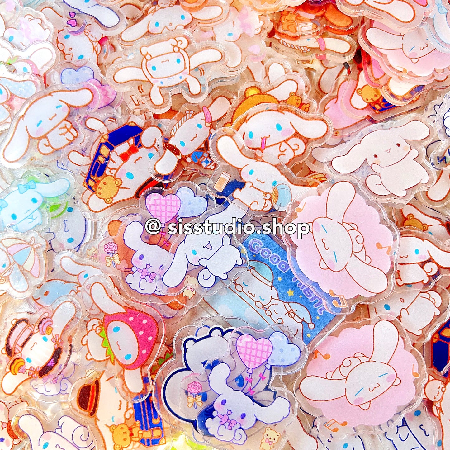 Cinnamoroll Double Side Transparent Acrylic