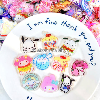 Sanrio Series Double Side Transparent Acrylic