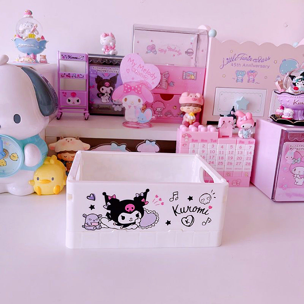 SANRIO DESK STORAGE  BASKET