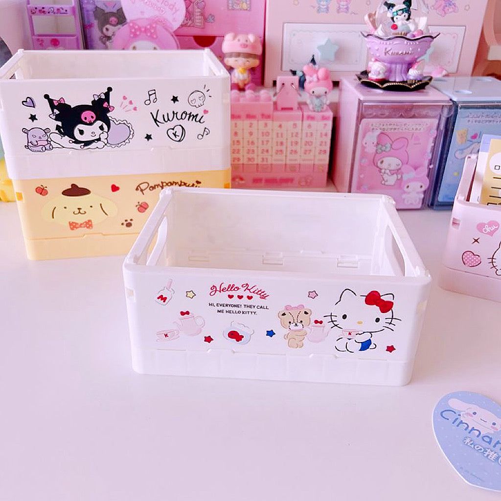 SANRIO DESK STORAGE  BASKET