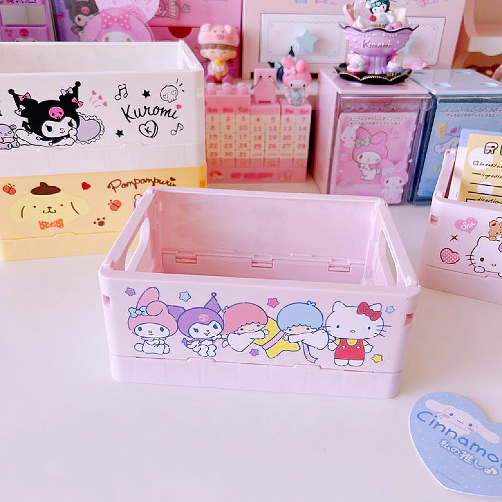 SANRIO DESK STORAGE  BASKET